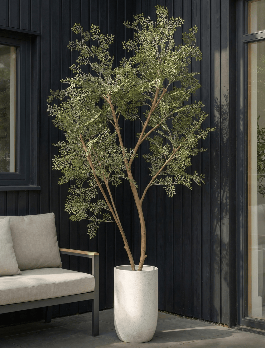 Ruscus artificiel – Intérieur et extérieur, 185 cm
