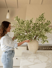 Grandes branches de ficus Anastasia artificiel (2 branches)