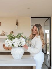 Vase Arina – Finition pierre