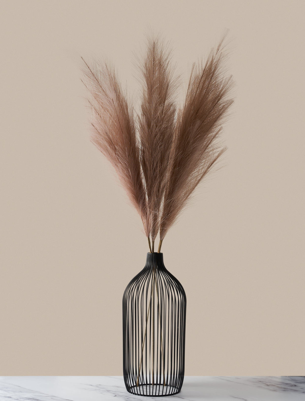Grande pampa artificielle – Naturel (3 tiges)