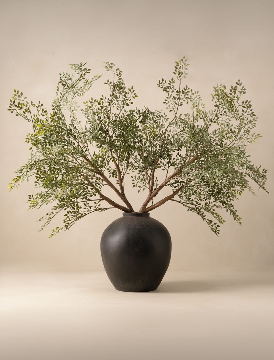 Grandes branches de ruscus artificiel (2 branches)