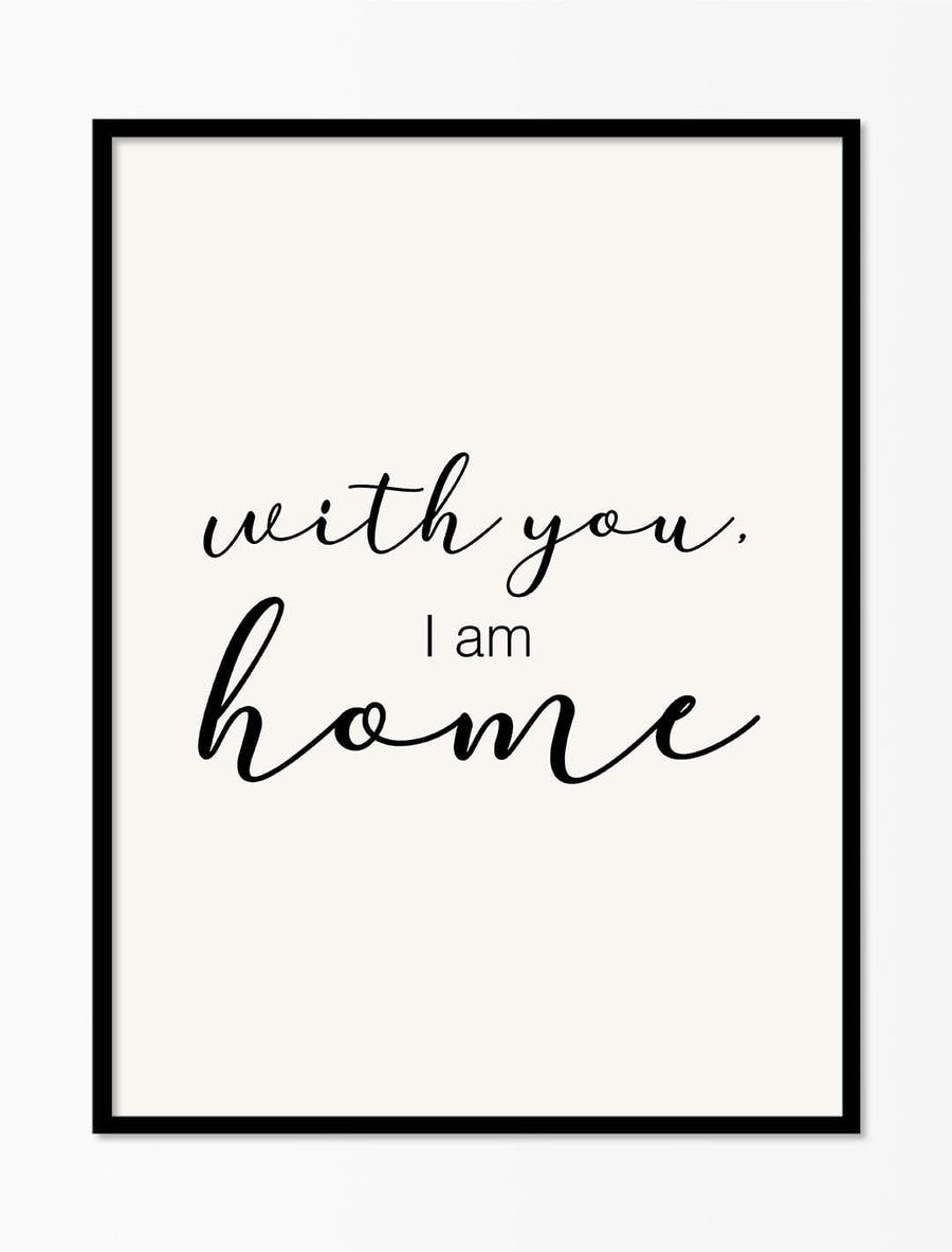 Avec toi, je suis à la maison