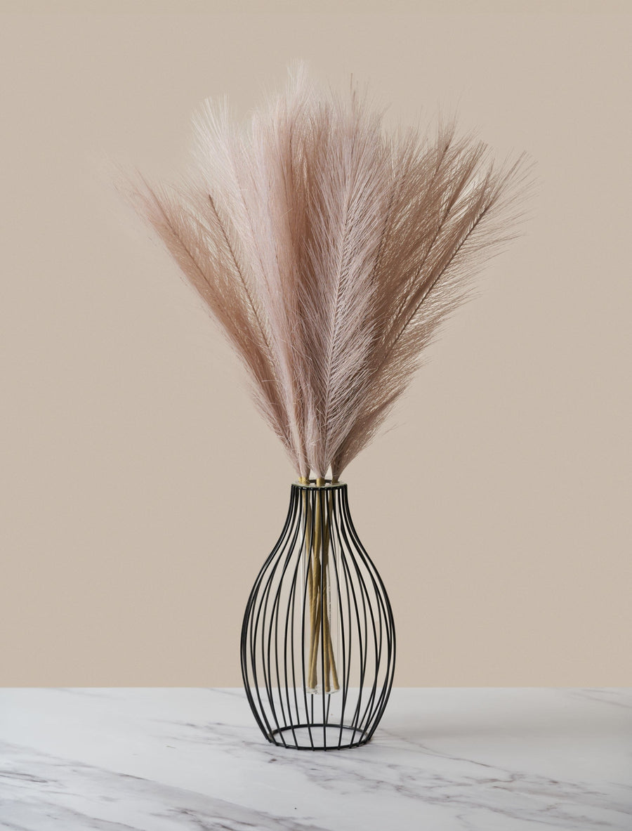 Pampa artificielle – Rose crépuscule (5 tiges)