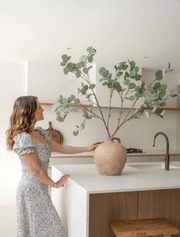 Grandes branches d’eucalyptus artificiel (2 branches)