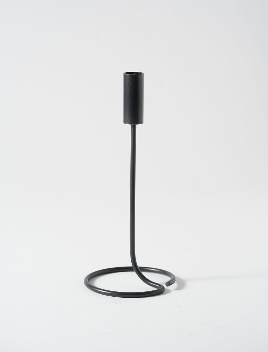 Grand bougeoir essentiel – Noir