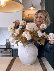 Viornes artificielles – Blanc (7 tiges / 21 fleurs)