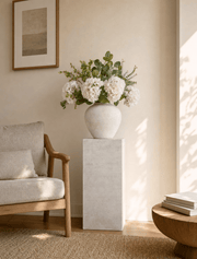 Socle décoratif – Finition pierre