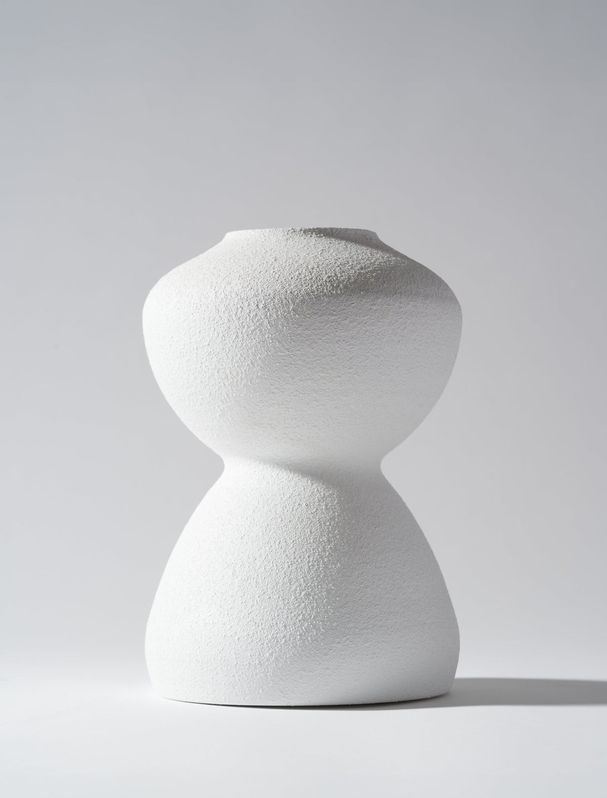 Vase Laila – Blanc Texturé