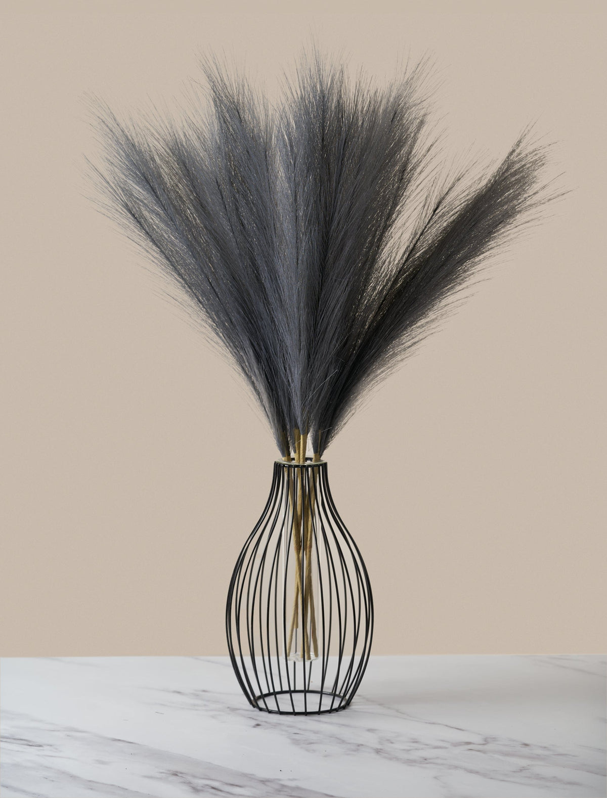Pampa artificielle – Gris (5 tiges)