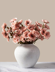 Pivoines Moutan artificielles – Rose poudré (8 tiges)