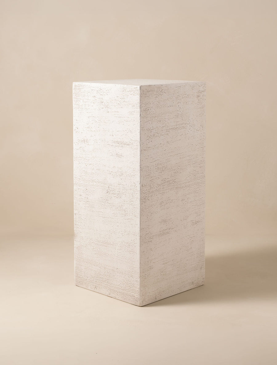 Socle décoratif – Finition pierre