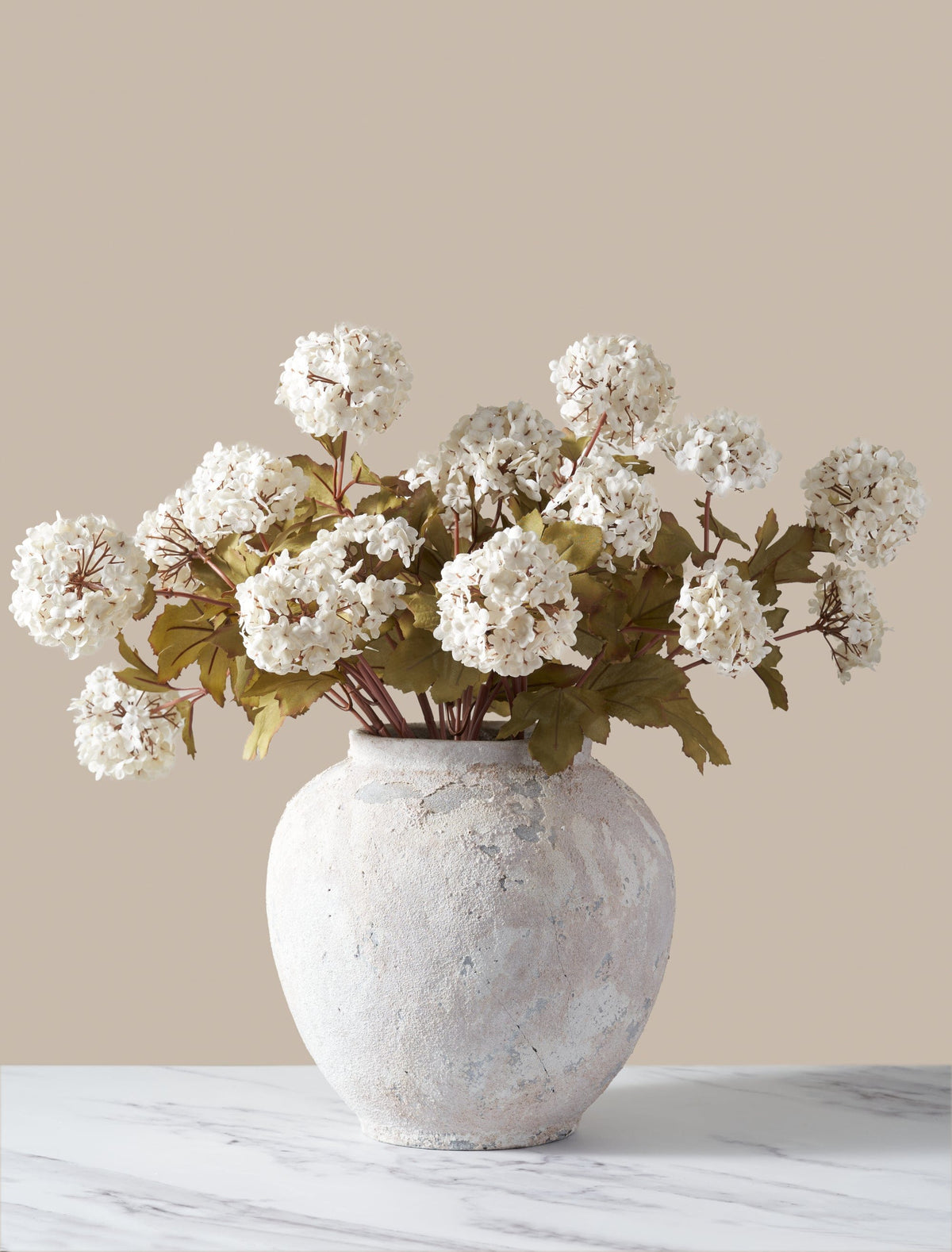 Viornes artificielles – Blanc (7 tiges / 21 fleurs)