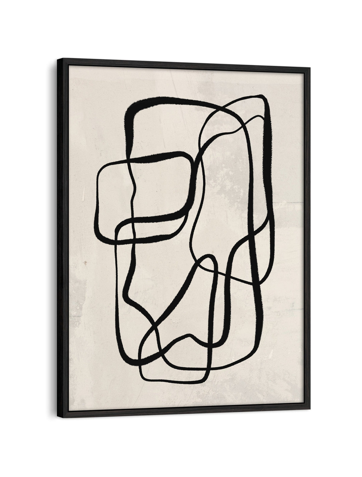 Toile encadrée – Dessin au trait n° 1
