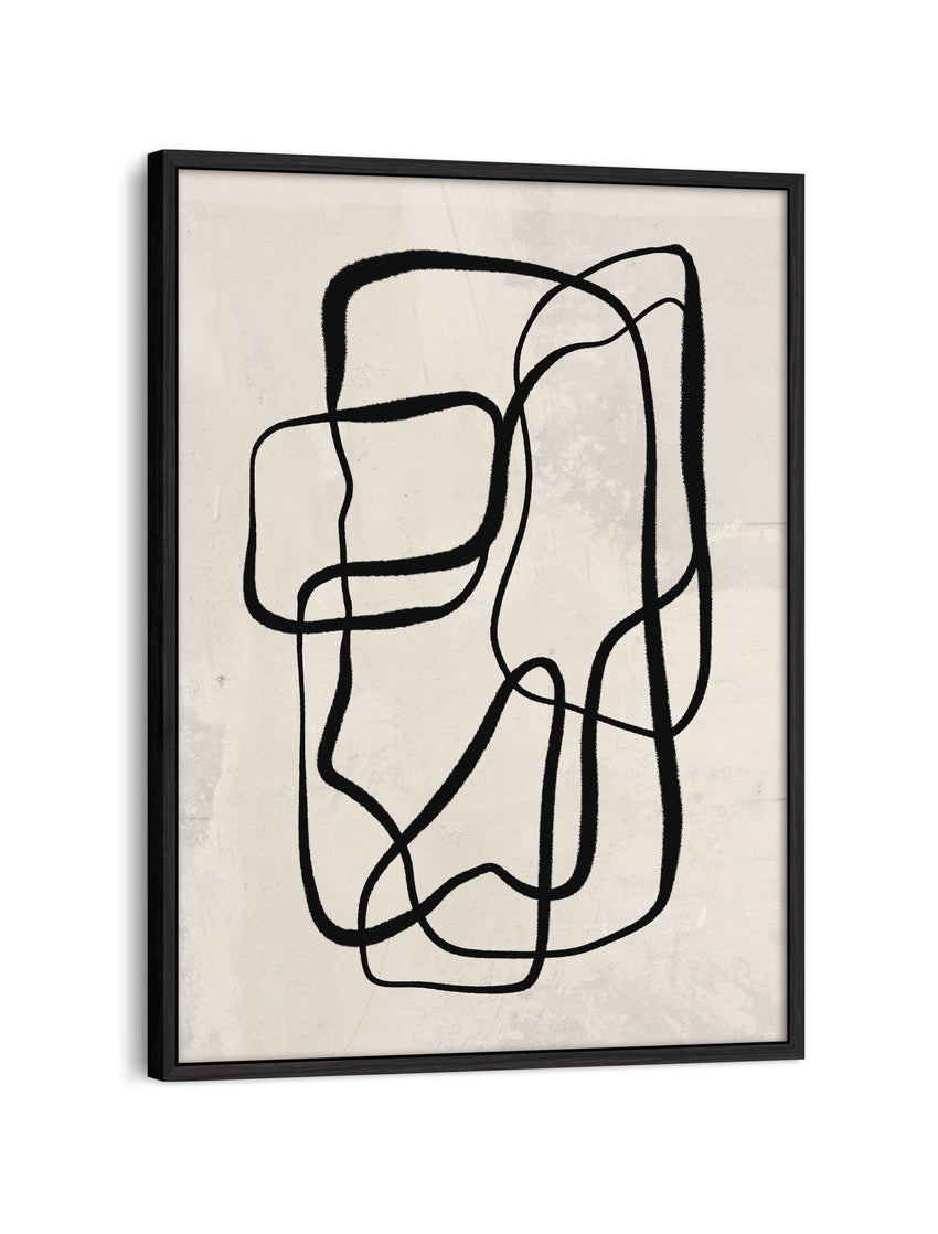 Toile encadrée – Dessin au trait n° 1