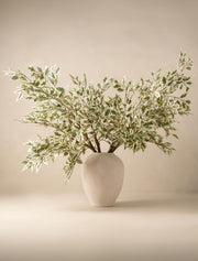 Grandes branches de ficus Anastasia artificiel (2 branches)