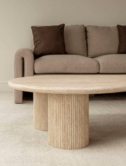 Table Basse Luna – Pierre Travertin