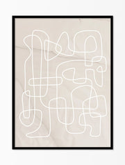 Affiche – Dessin au trait n° 3