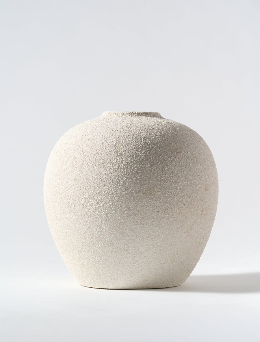 Vase Zoé en céramique – Beige
