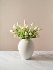 Tulipes artificielles – ivoire (25 tiges)