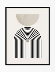 Affiche – Lignes abstraites n° 3