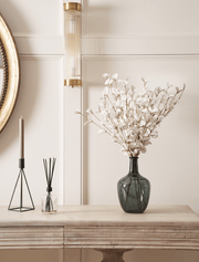 Eucalyptus artificiel – Blanc (5 tiges)