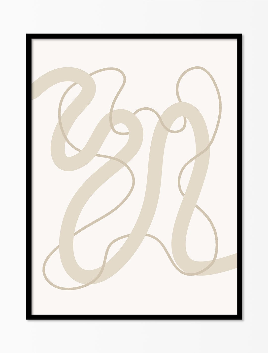 Affiche – Dessin au trait bohème