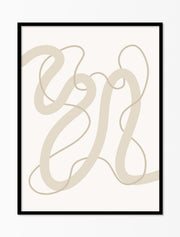 Affiche – Dessin au trait bohème