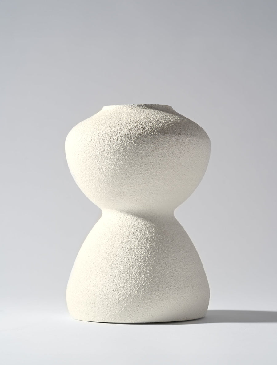 Vase Laila – Taupe pâle Texturé