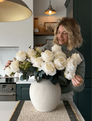 Vase Zoé en céramique – Beige