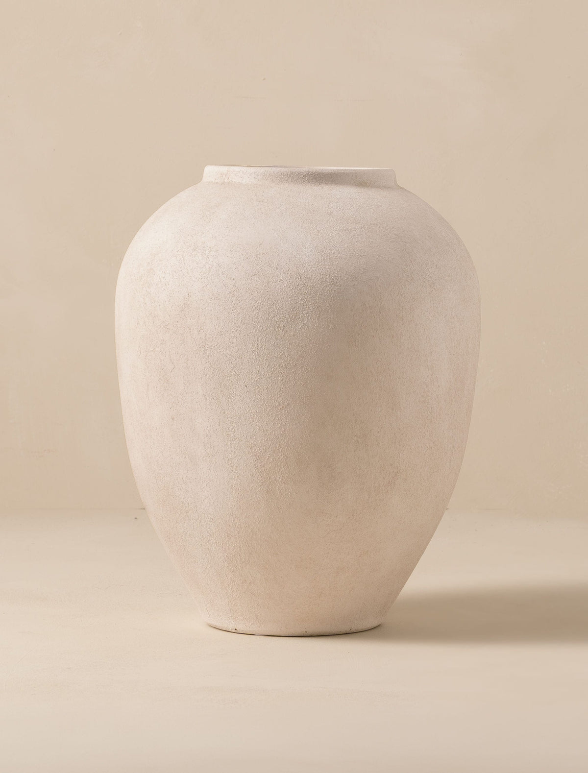 Vase en céramique Isla – Beige